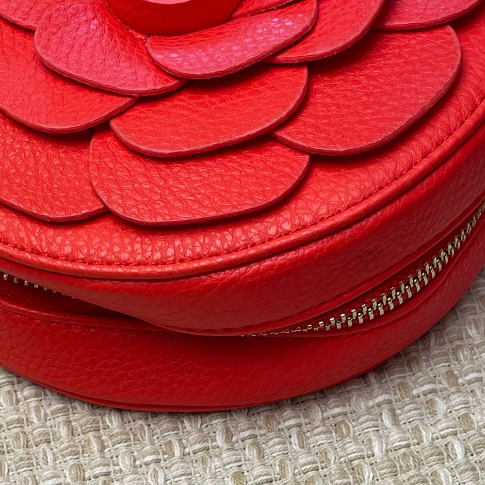 ๐HP๐ NWOT Charming Charlie Adorable Round Flower Handbag - Picture 7 of 12